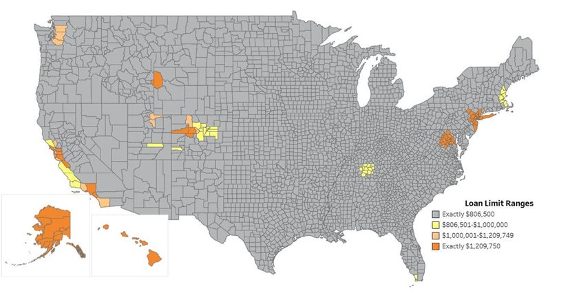Federal Housing Finance Agency Map